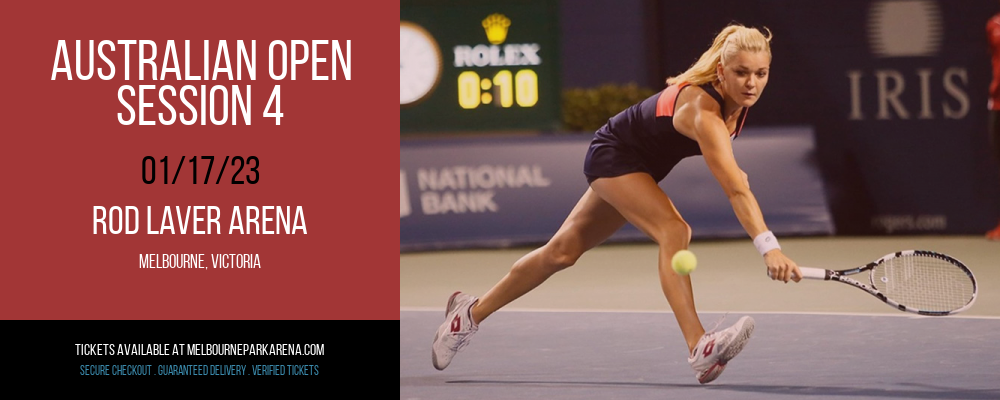 Australian Open - Session 4 [CANCELLED] at Rod Laver Arena